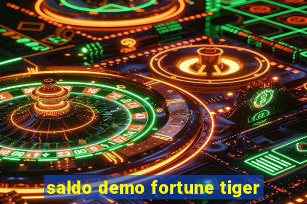 saldo demo fortune tiger